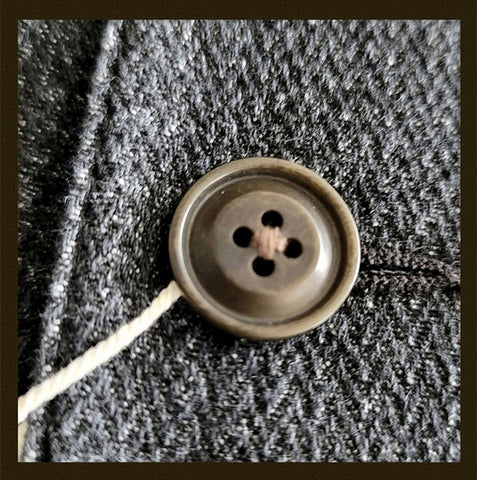 メンズ ディストレスト ノッチラペル サックスーツ