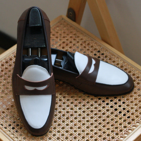 Mocassins en cuir pour hommes