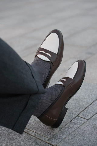 Mocassins en cuir pour hommes