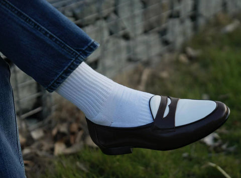 Mocassins en cuir pour hommes