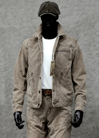 Men's Canvas Western Jacket