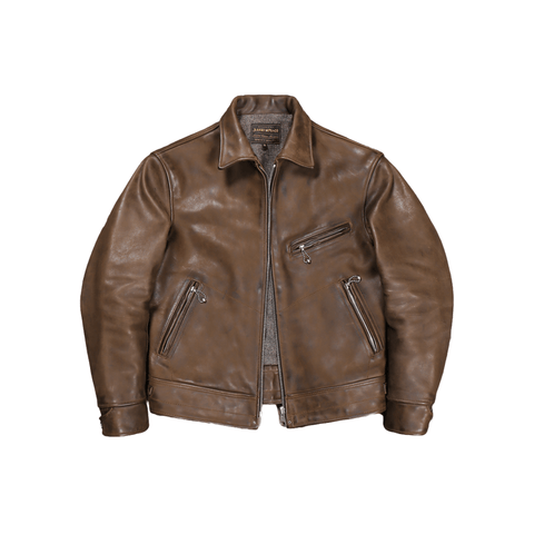 Men's Mulholland Leather Jacket, Crazy Horse Leather