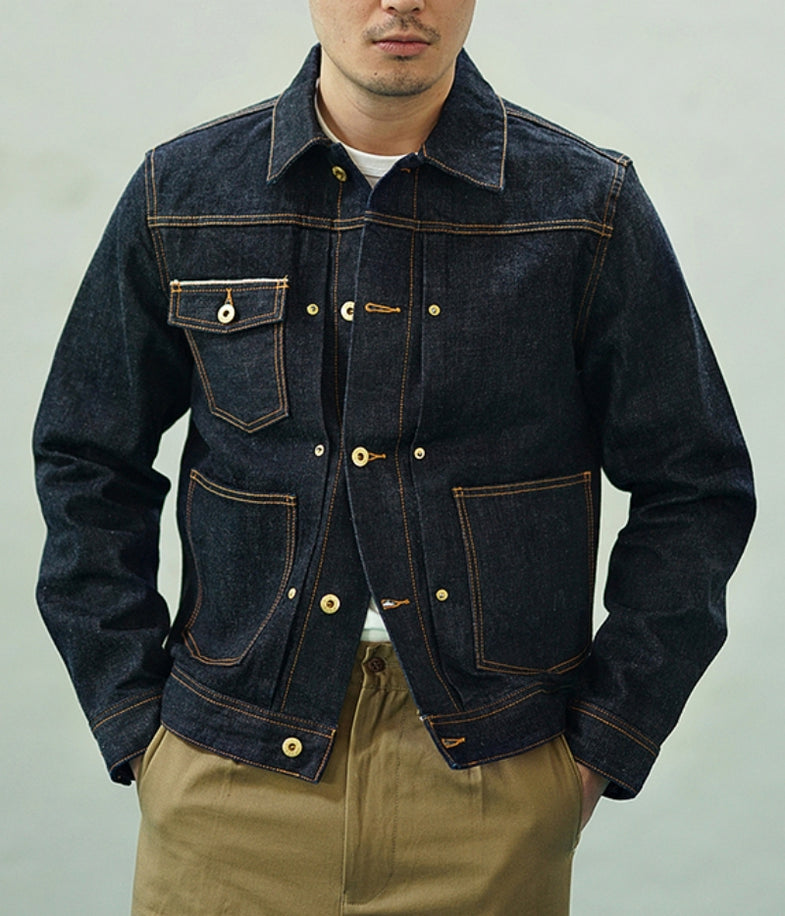 激レア✨コムデギャルソンオム トラッカージャケット 2nd型 ナイロン グリーン デニムジャケット – Crush on Retro