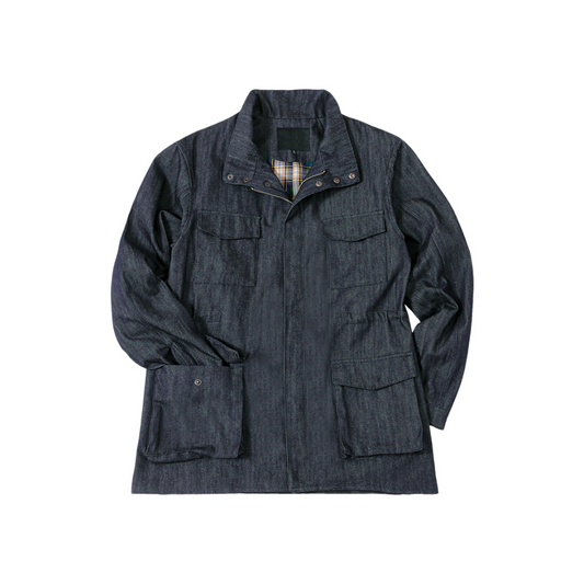 Veste de combat en denim M65 pour homme