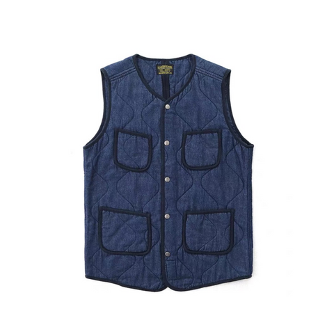 Gilet en jean de plage Brown pour homme