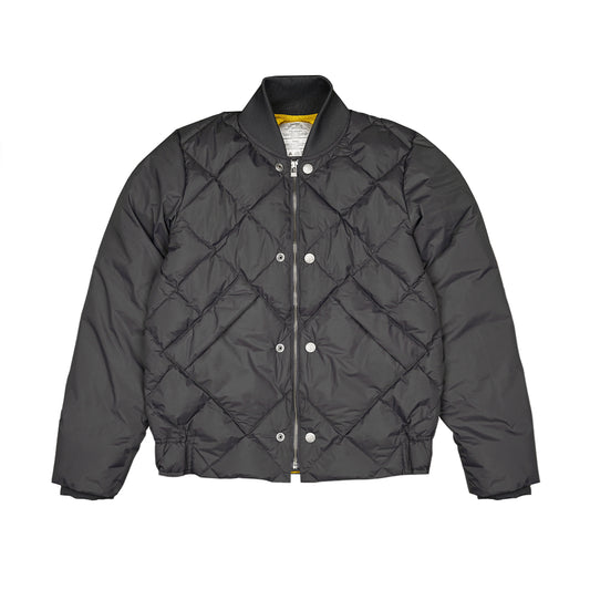 Men's Quilted Bomber Puffer Jacket
