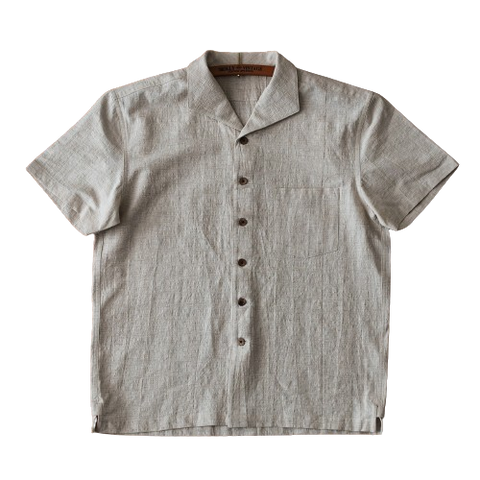 Men's Sailor Flap Collar Linen Shirt