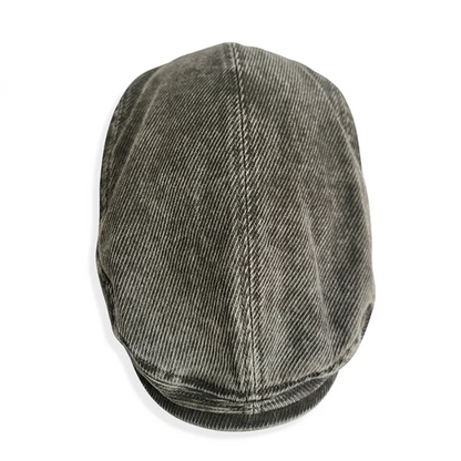 Casquette plate délavée pour homme