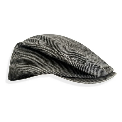 Casquette plate délavée pour homme