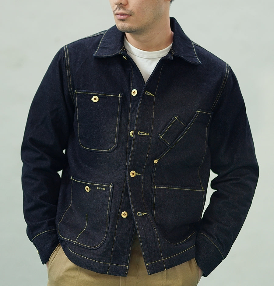 Men's Polar Fleece Denim Jacket