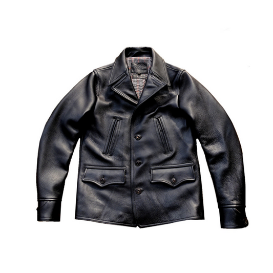 Men's Switchyard Leather Coat Cowhide