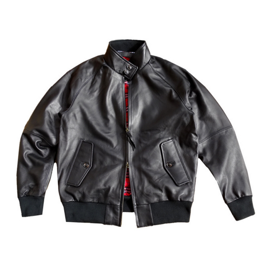 Men's Golf Leather Jacket