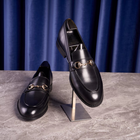 Mocassins habillés à mors pour hommes