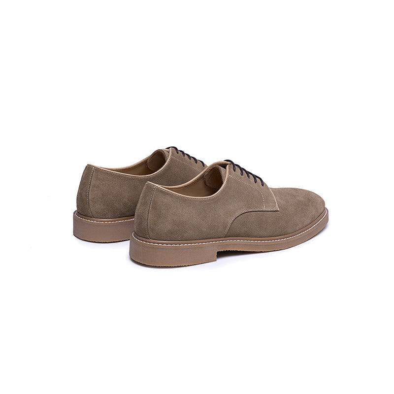 Chaussures Derby en daim pour hommes 