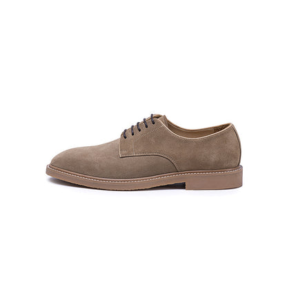 Chaussures Derby en daim pour hommes 