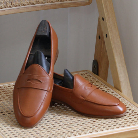 Mocassins en cuir pour hommes