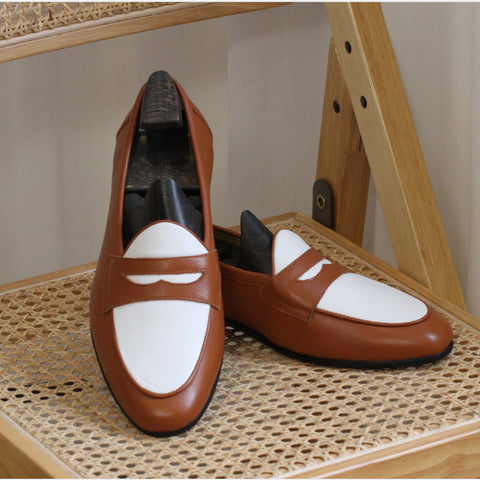 Mocassins en cuir pour hommes