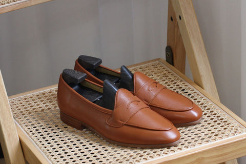 Mocassins en cuir pour hommes