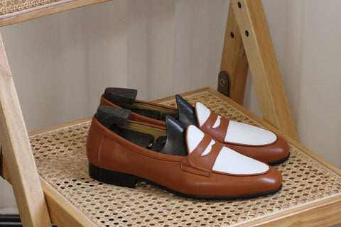 Mocassins en cuir pour hommes