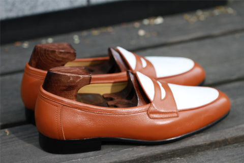 Mocassins en cuir pour hommes