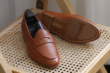 Men's Leather Penny Loafers