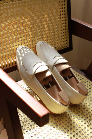 Mocassins en cuir pour hommes