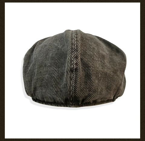 Men's Washed Newsboy Cap