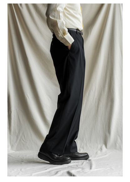 Men's Pleated Trousers