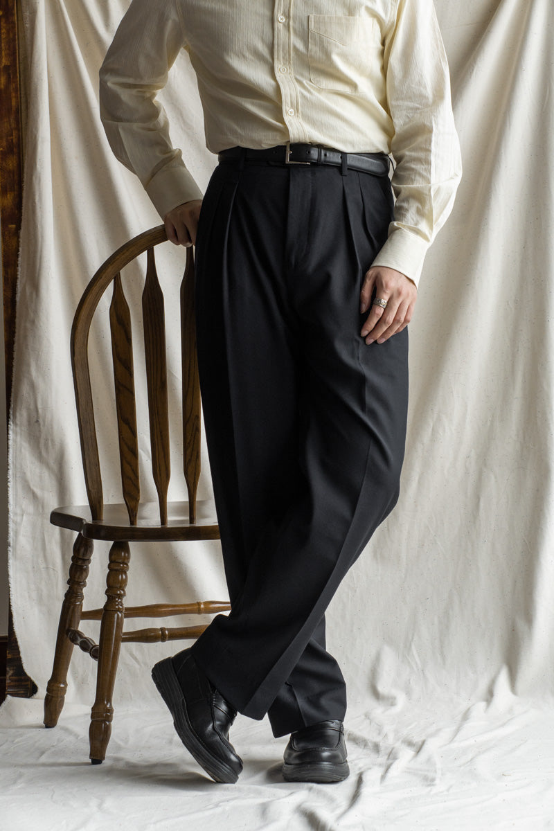 Men's Pleated Trousers