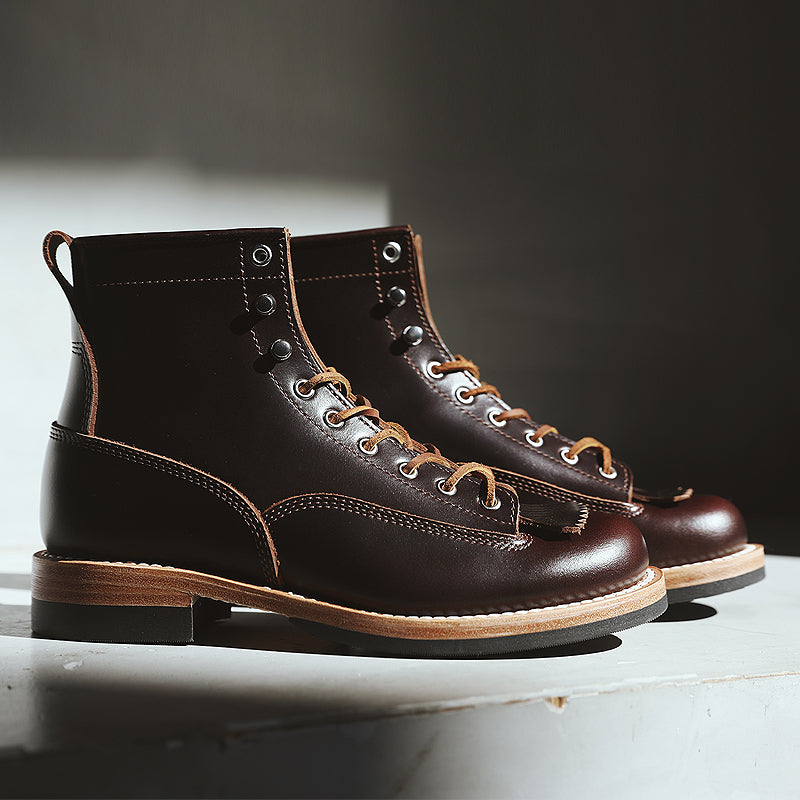 Men's Fringed Service Boots