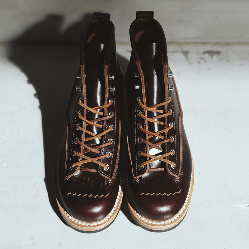 Men's Fringed Service Boots