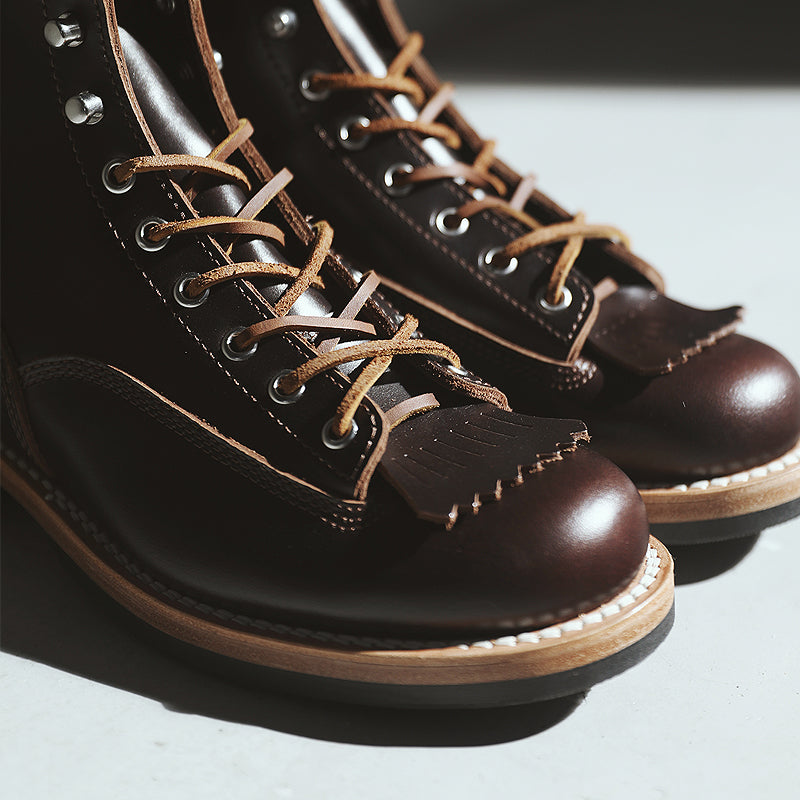 Men's Fringed Service Boots