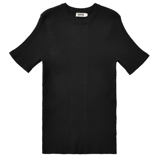 Men's Knitted Stretched T-shirt