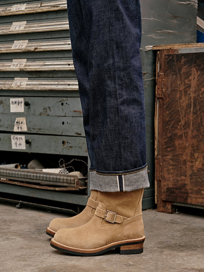 Bottes d'ingénieur en daim pour hommes 601