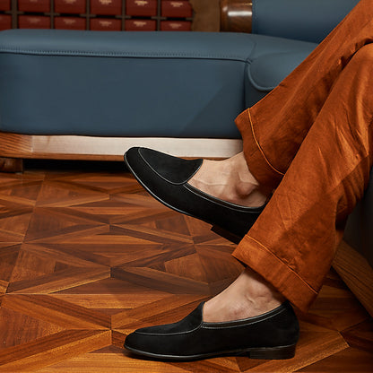 Men's Suede Loafers