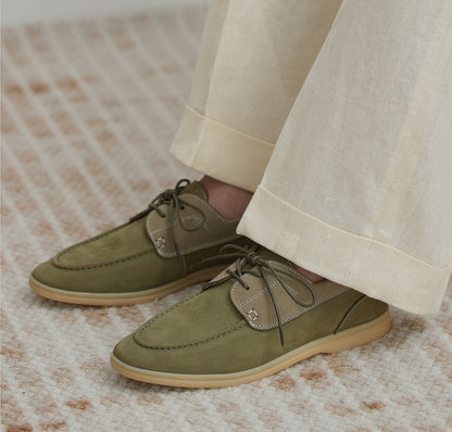 Men's Suede Boat Shoes