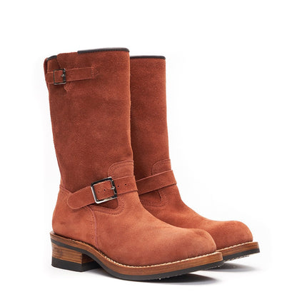 Bottes d'ingénieur en daim pour hommes 601