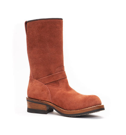 Bottes d'ingénieur en daim pour hommes 601