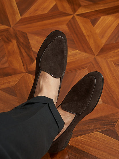 Men's Suede Loafers