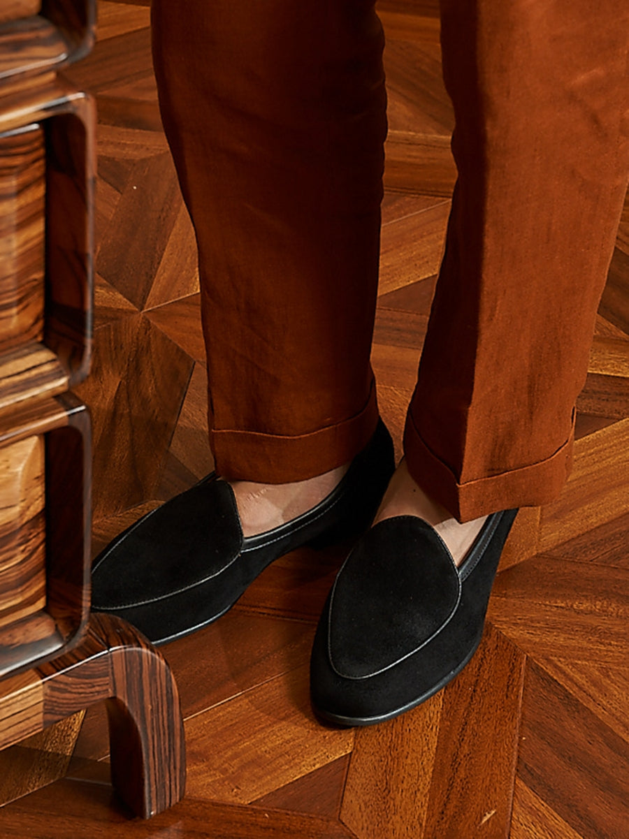 Men's Suede Loafers