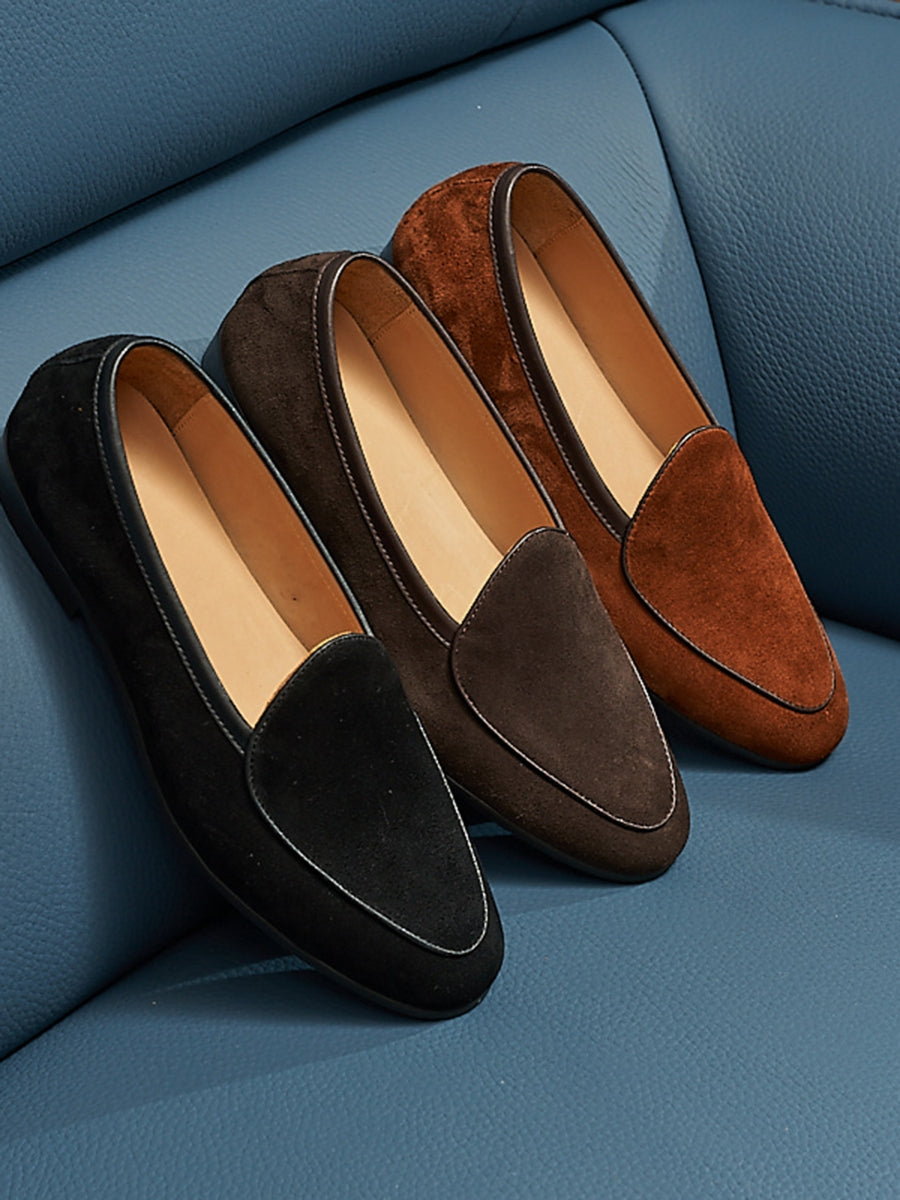 Men's Suede Loafers