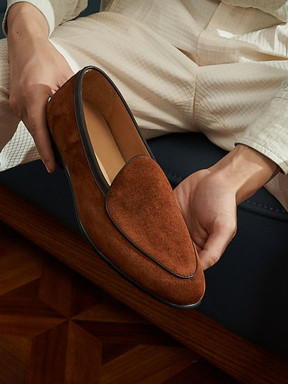 Men's Suede Loafers