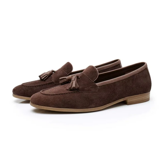 Men's Suede Tassel Loafer