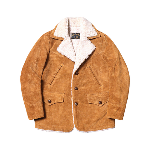 Men's Cowboy Suede Coat