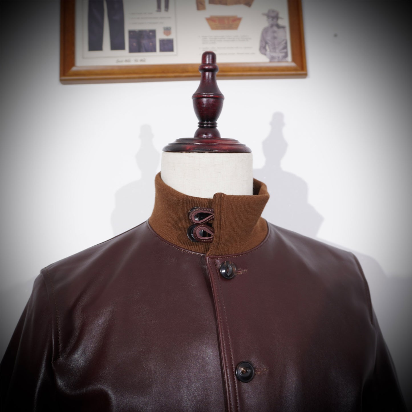 Brown Type A-1 Leather Bomber Jacket