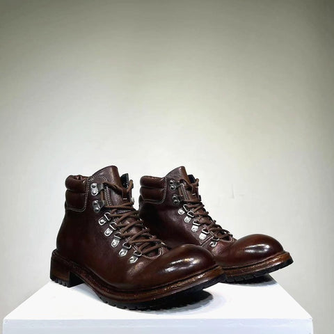 メンズ パッド入りワークブーツ