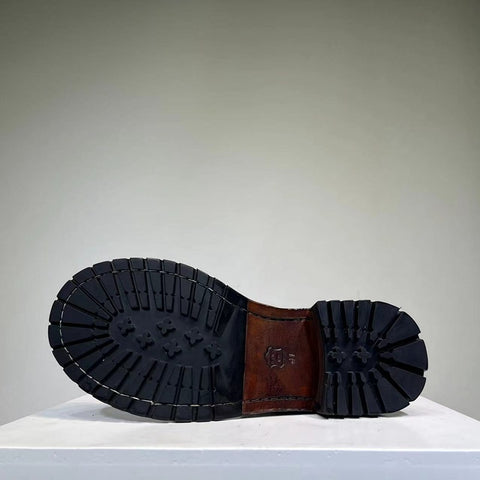 メンズ パッド入りワークブーツ