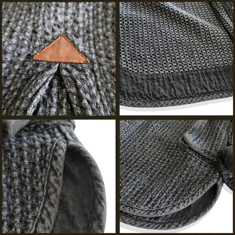 メンズウォッシュド刺し子シャツジャケット