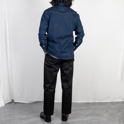 Men's Indigo Western Denim Shirt