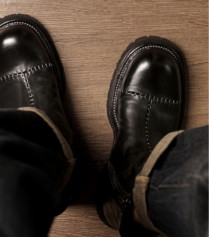 Men's Zip Chelsea Boots